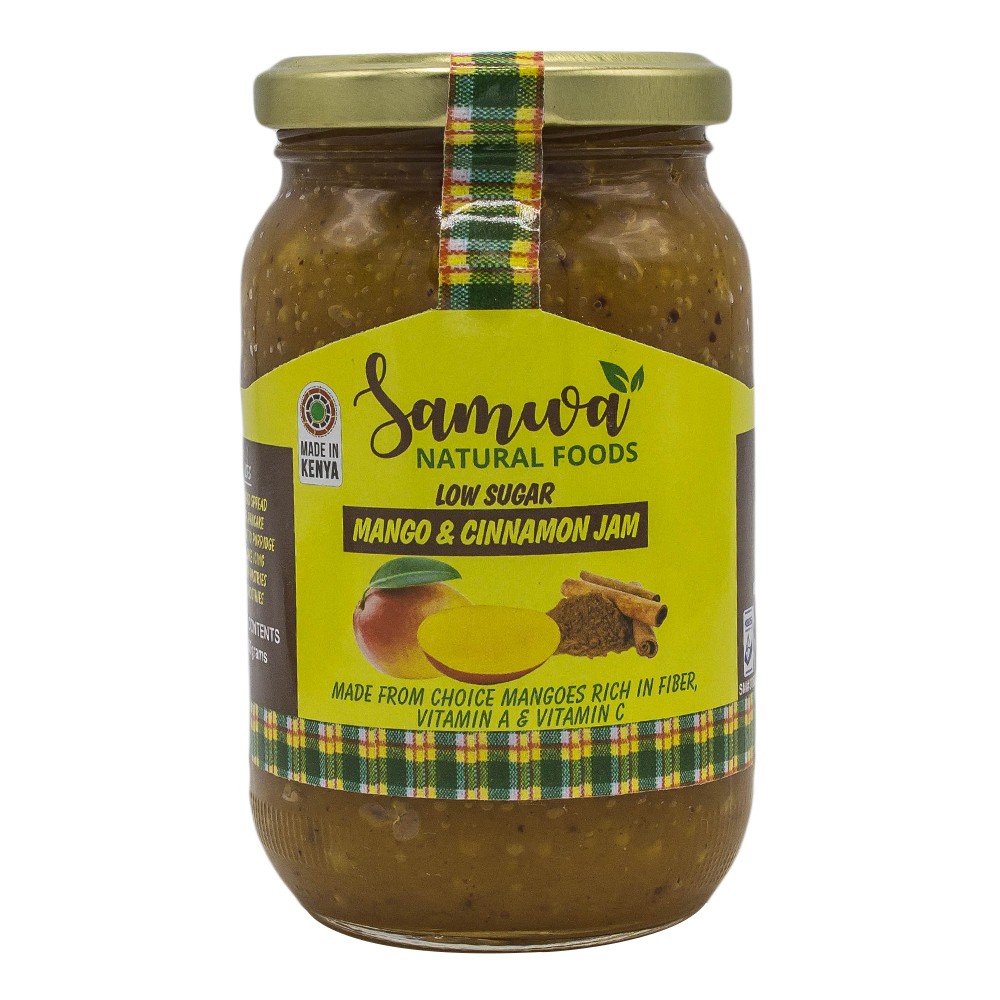 Low Sugar Mango & Cinammon Jam